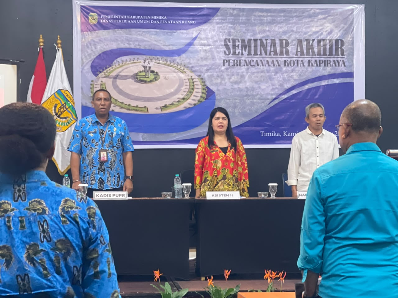 Dinas PUPR Mimika Gelar Seminar Akhir Perencanaan Kota Kapiraya, Dorong Pengembangan Pusat Pertumbuhan Ekonomi Baru di Wilayah Pesisir