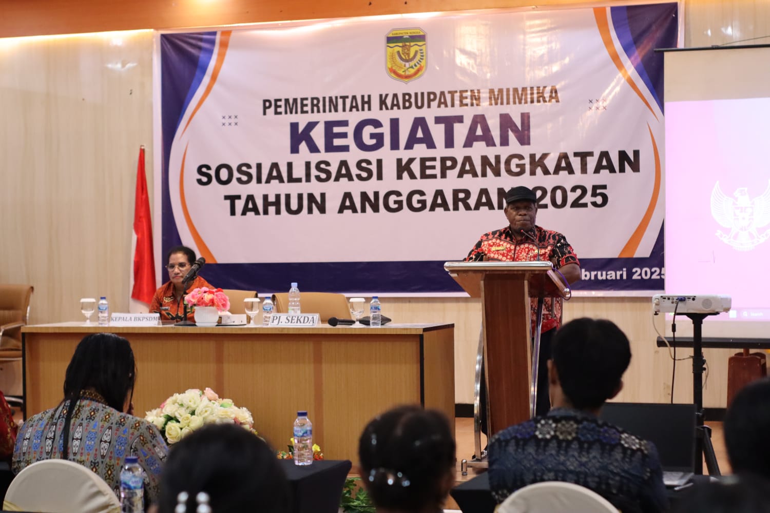 BKPSDM Mimika Sosialisasikan Kenaikan Pangkat bagi Tenaga Kesehatan