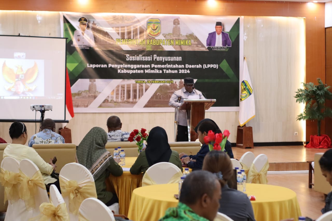 Bagian Tata Pemerintahan Gelar Sosialisasi Penyusunan LPPD