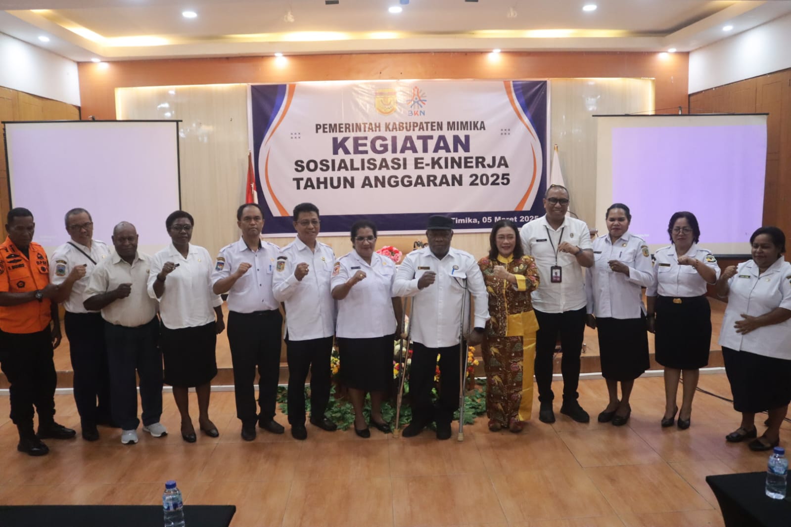 BKPSDM Mimika Sosialisasikan E-Kinerja untuk Tingkatkan Efektivitas Kerja ASN