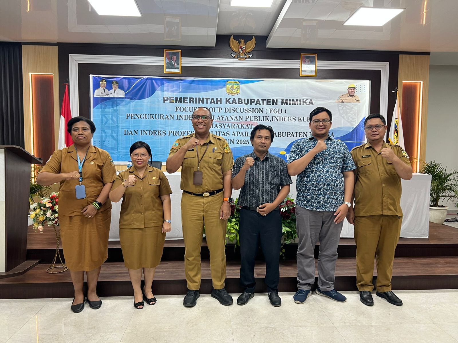 Bappeda Mimika Ukur Indeks Pelayanan dan Profesionalisme Aparatur