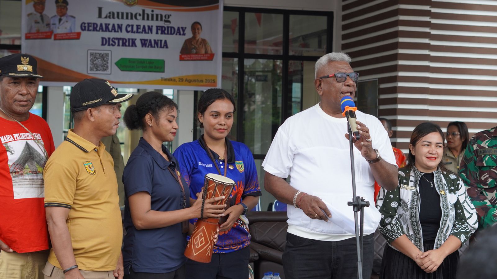 Distrik Wania Launching Program Clean Wania