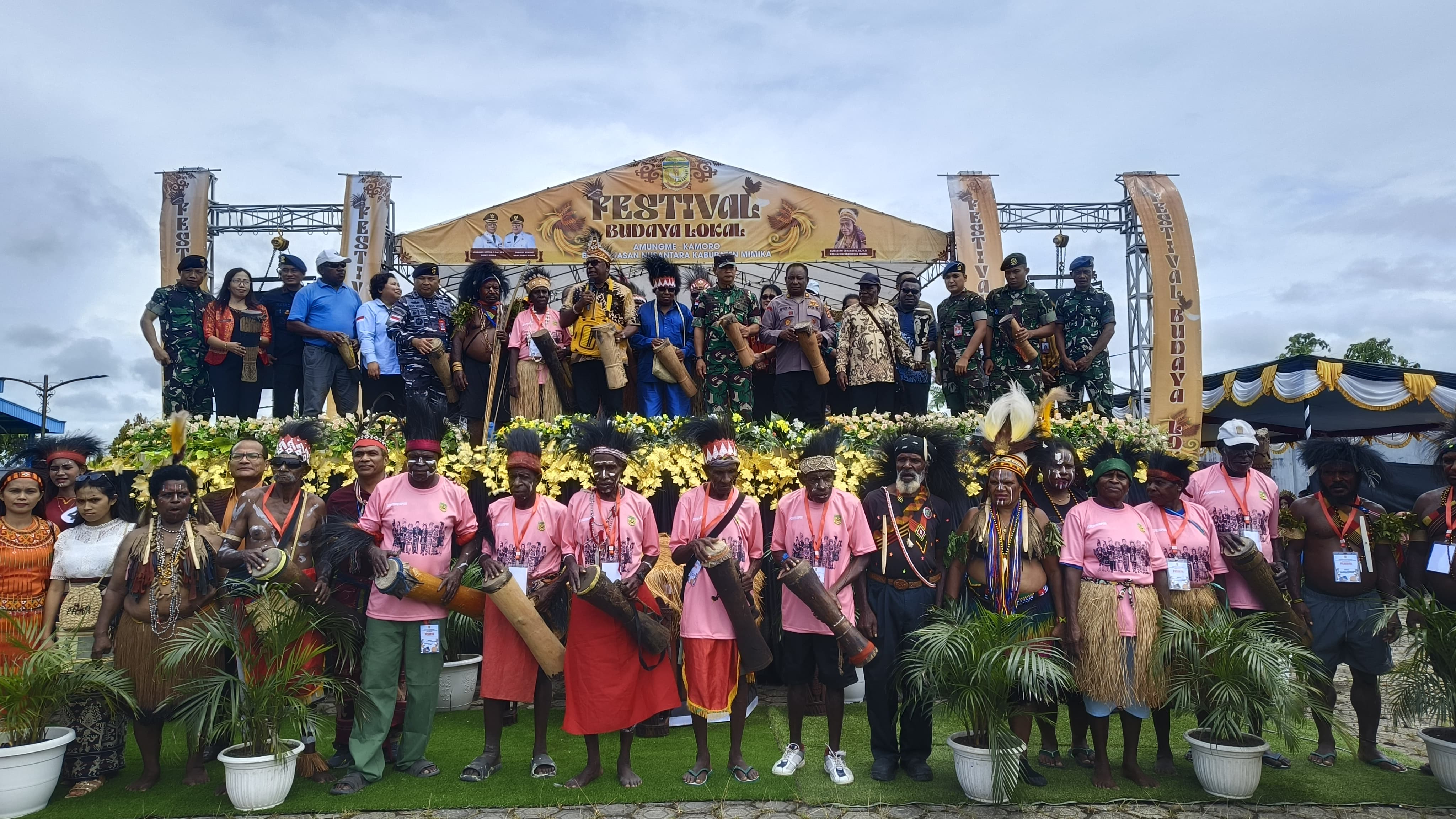 Disparbudpora Mimika Gelar Festival Budaya Amungme dan Kamoro 2025