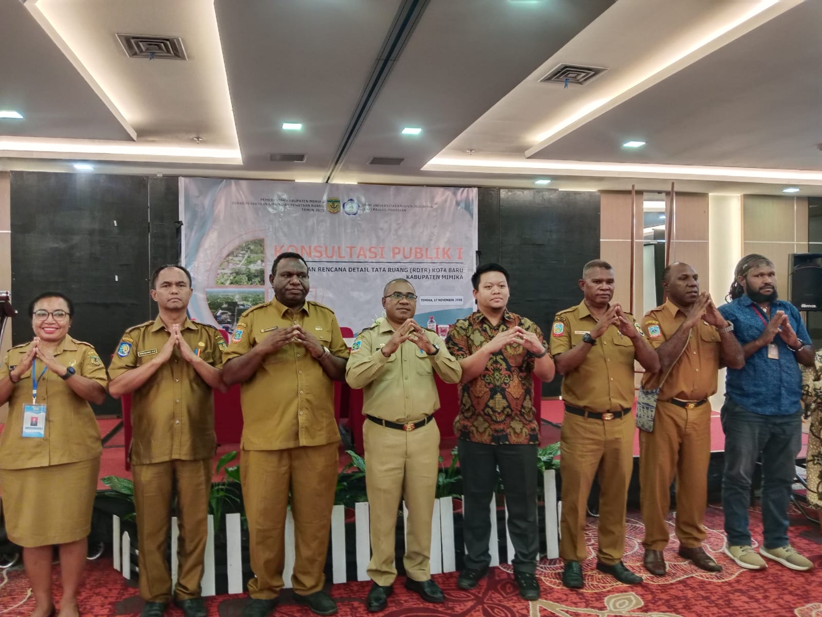 Dinas PUPR Mimika Gelar Konsultasi Publik I Penyusunan RDTR Kota Baru Kabupaten Mimika