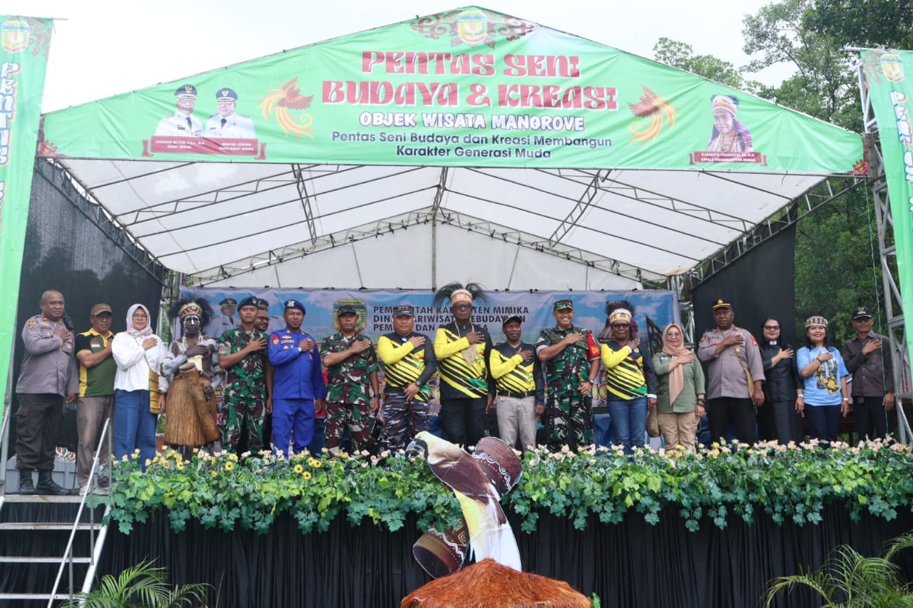 Disparbudpora Mimika Gelar Pentas Seni Budaya Tahun 2025