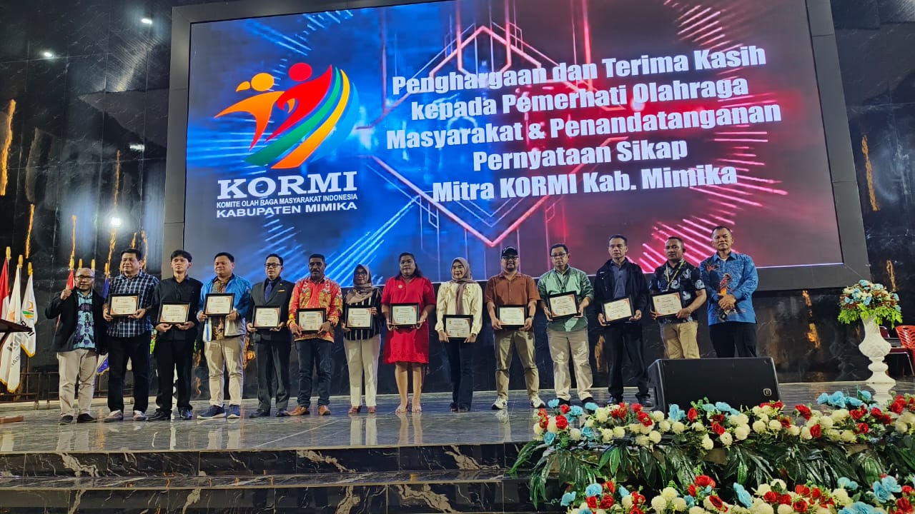 KORMI Kabupaten Mimika Gelar Malam Apresiasi Insan KORMI 2025