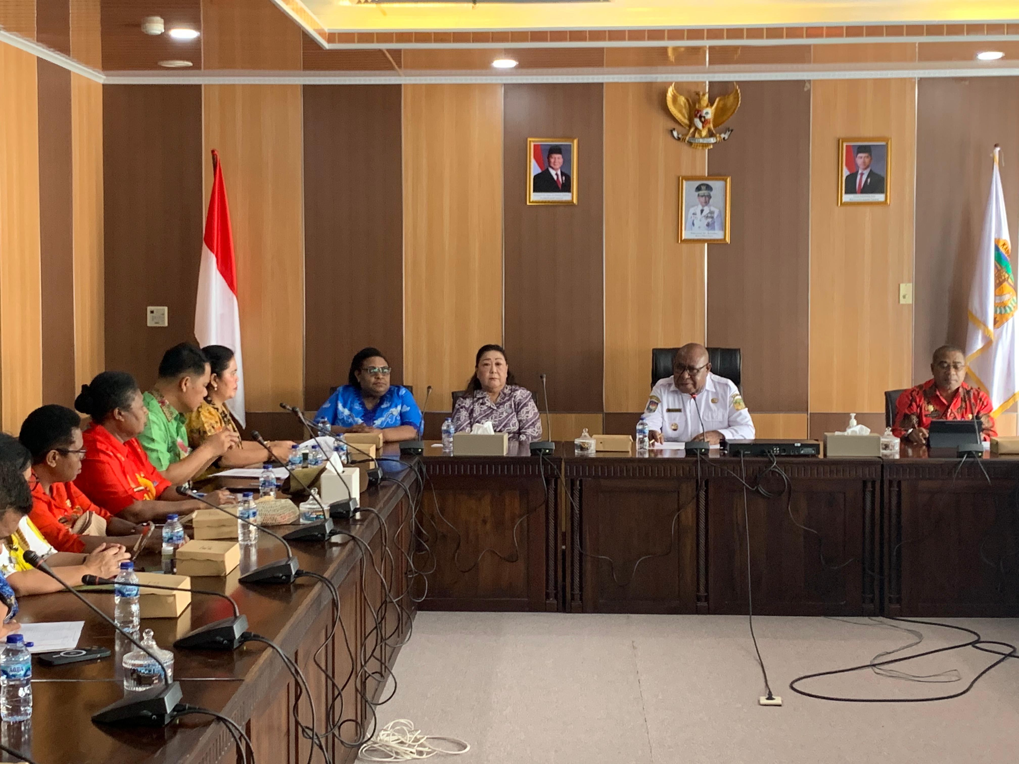 Pemkab Mimika Satukan Langkah Bentuk Tim Satgas Makanan Bergizi Gratis