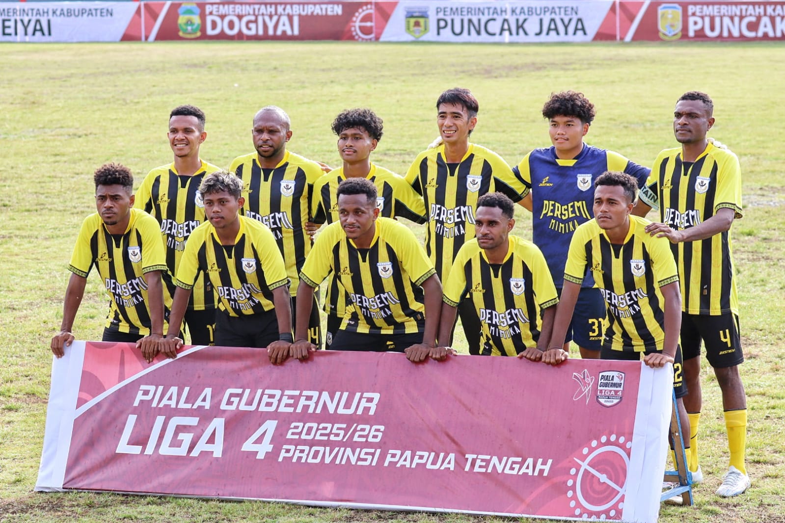 Persemi Unggul 4-0 atas Persintan di Laga Perdana Liga 4 Zona Papua Tengah, Tim Tetap Optimis Hadapi Pertandingan Berikutnya