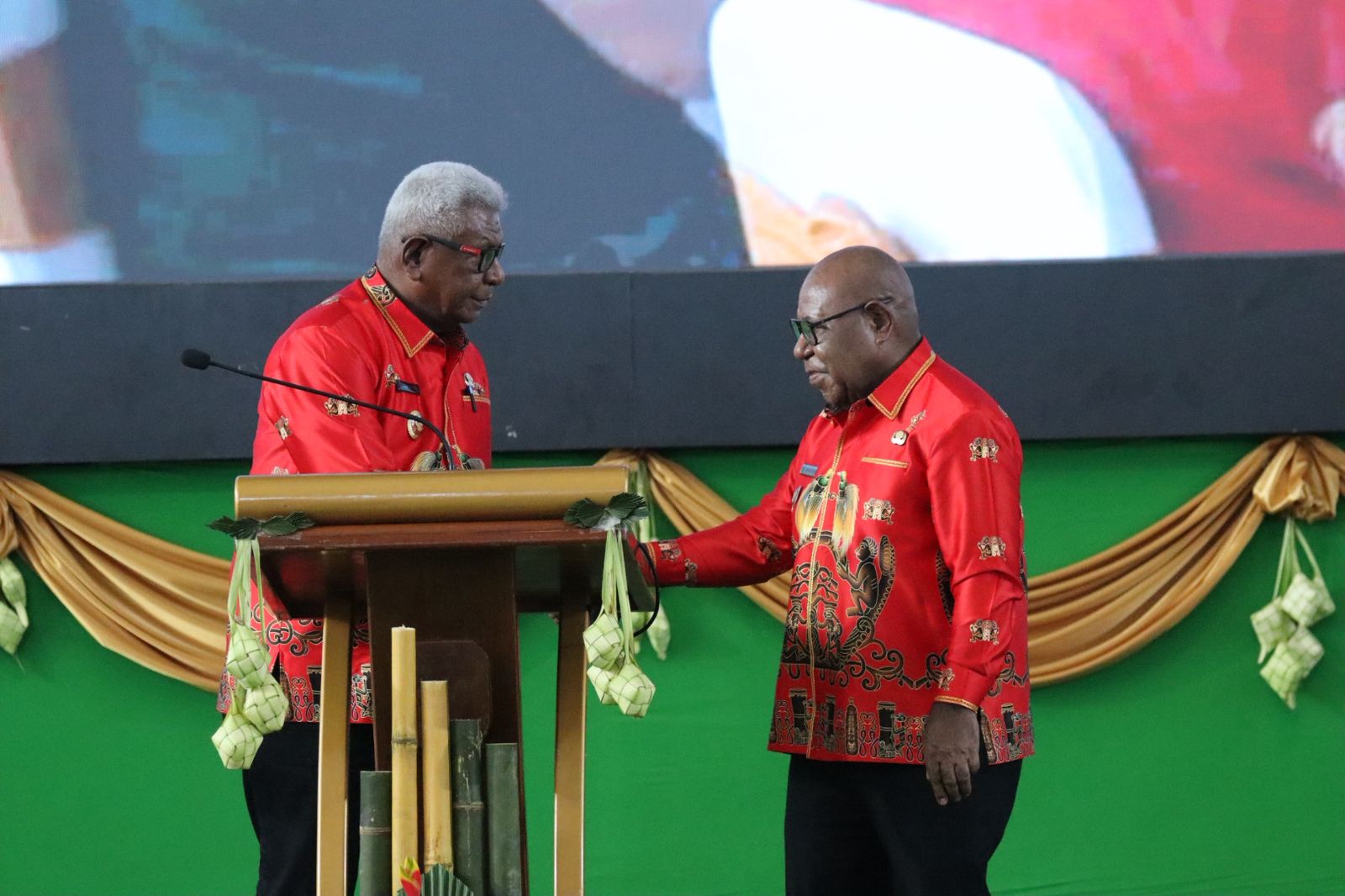 Satu Tahun Kepemimpinan, Bupati dan Wakil Bupati Mimika Tegaskan Komitmen Wujudkan Mimika Maju dan Inklusif