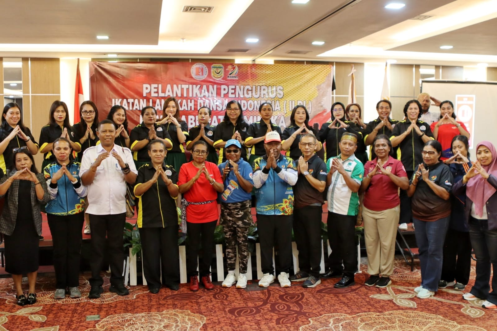 Pelantikan ILDI Mimika Jadi Momentum Penguatan Olahraga Dansa di Papua Tengah