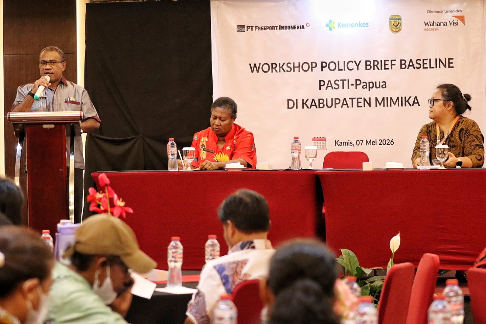Perkuat Sinergi Penanganan Stunting, WVI dan Pemkab Mimika Gelar Workshop Policy Brief PASTI-Papua