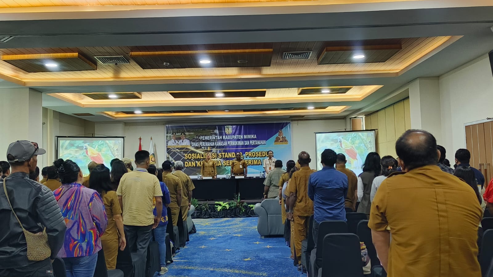 Dinas Perumahan, Kawasan Permukiman dan Pertanahan Gelar Sosialisasi Standar, Prosedur, dan Kriteria Serah Terima PSU