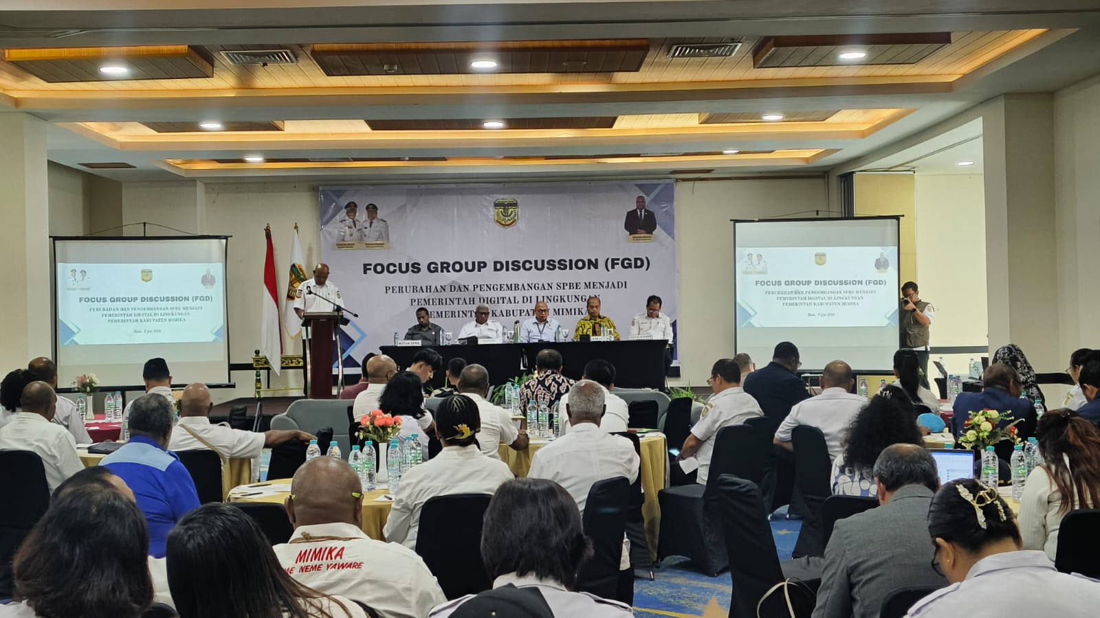FGD Transformasi SPBE dan Rapat Perdana Dewan Smart City Jadi Langkah Awal Mimika Menuju Pemerintahan Digital