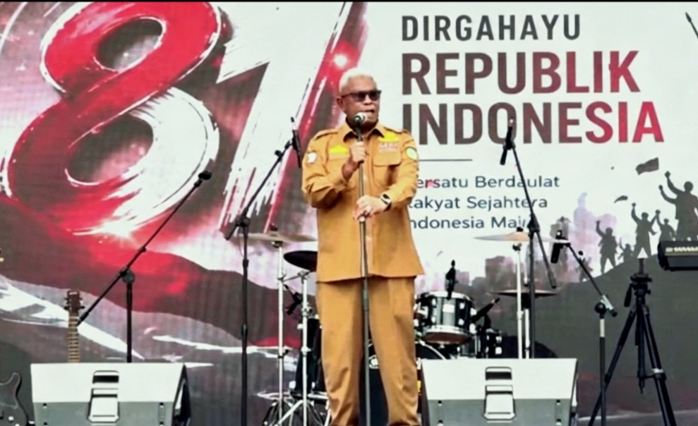 Pesta Rakyat HUT ke-81 RI, Bupati Mimika Ajak Masyarakat Perkuat Semangat Kebersamaan