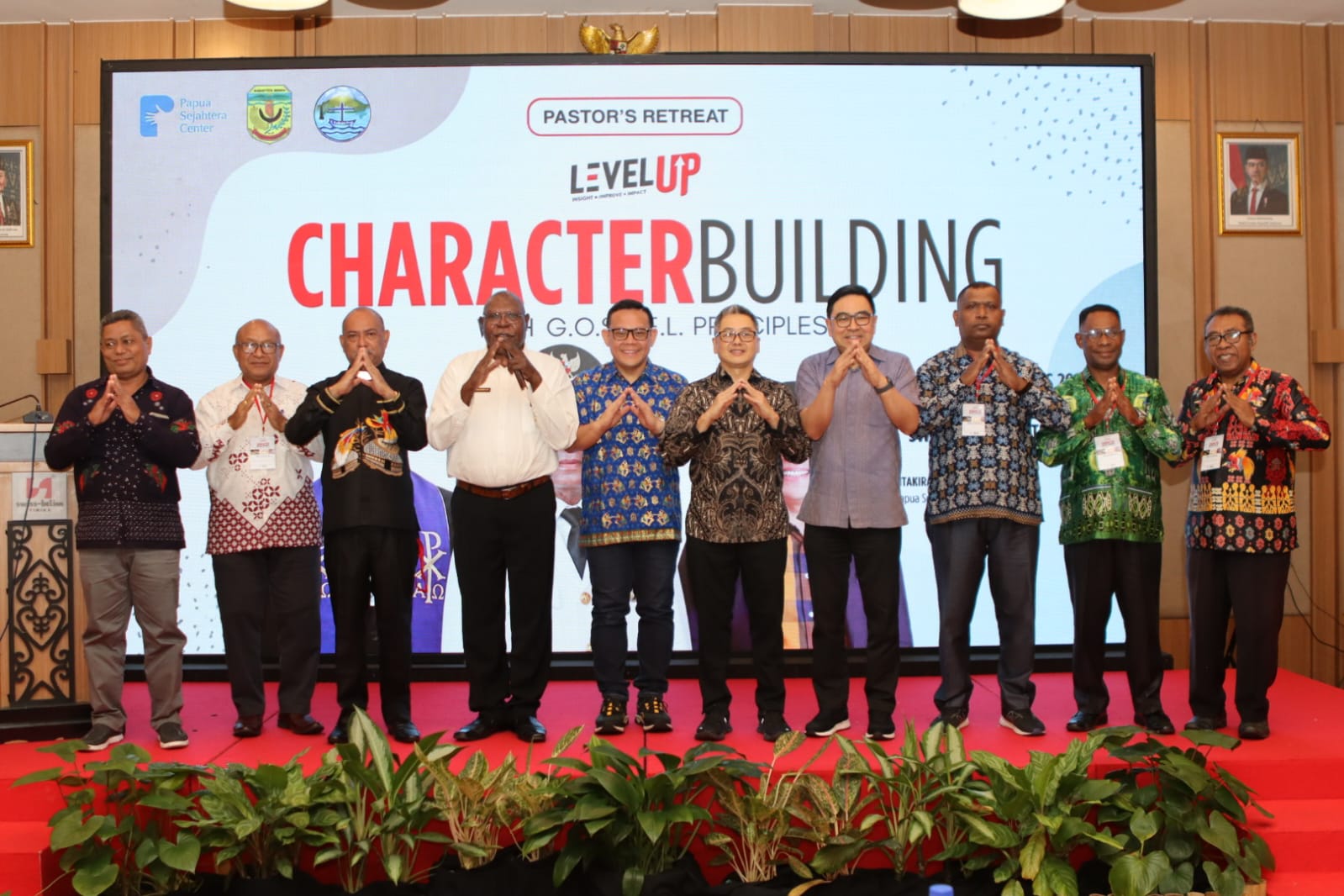 Papua Sejahtera Center dan PGGM Gelar Retreat “Level Up: Character Building with G.O.S.P.E.L. Principles”