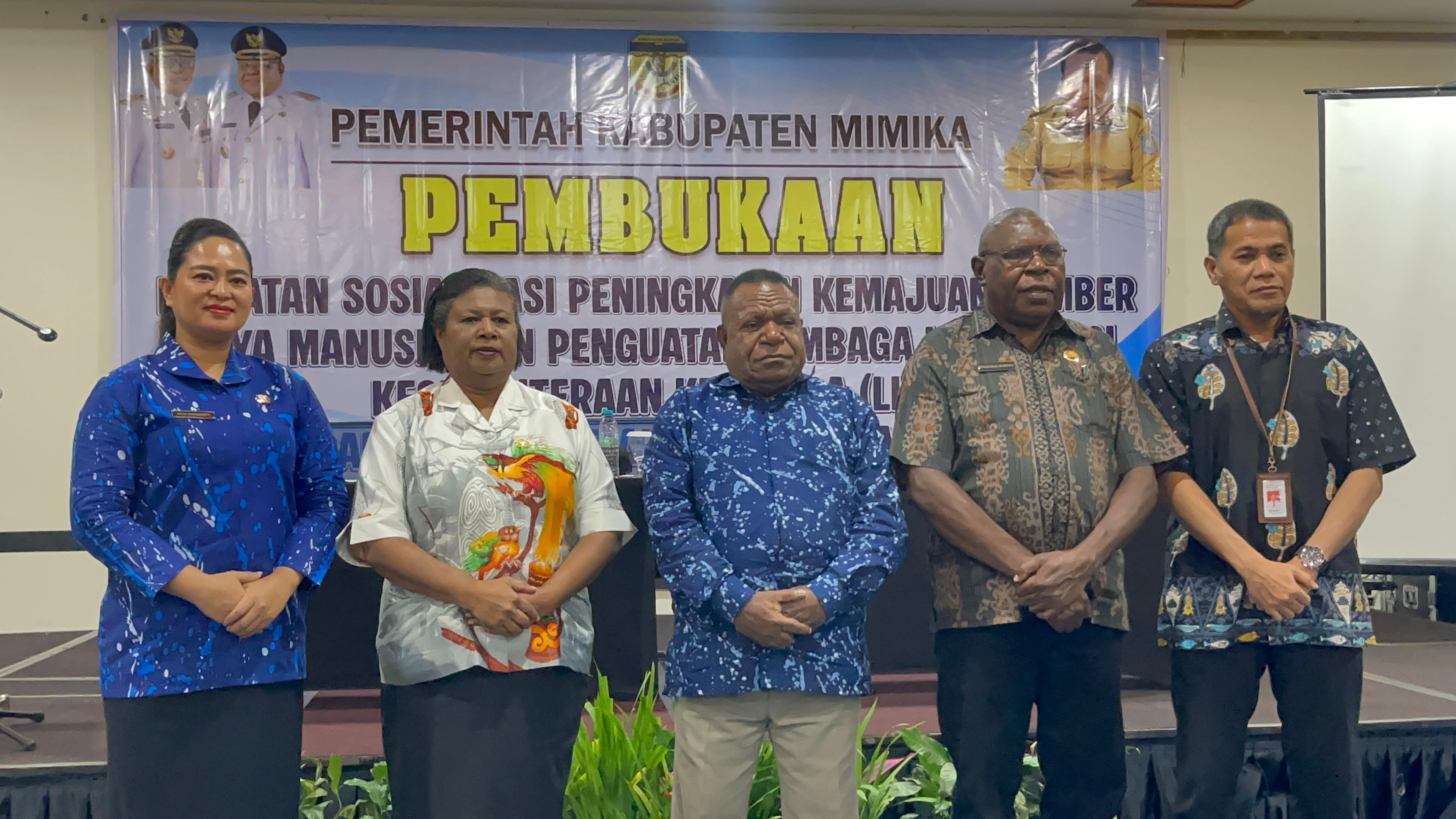 Pemkab Mimika Perkuat Kapasitas LK3, Tingkatkan Respons terhadap Persoalan Keluarga