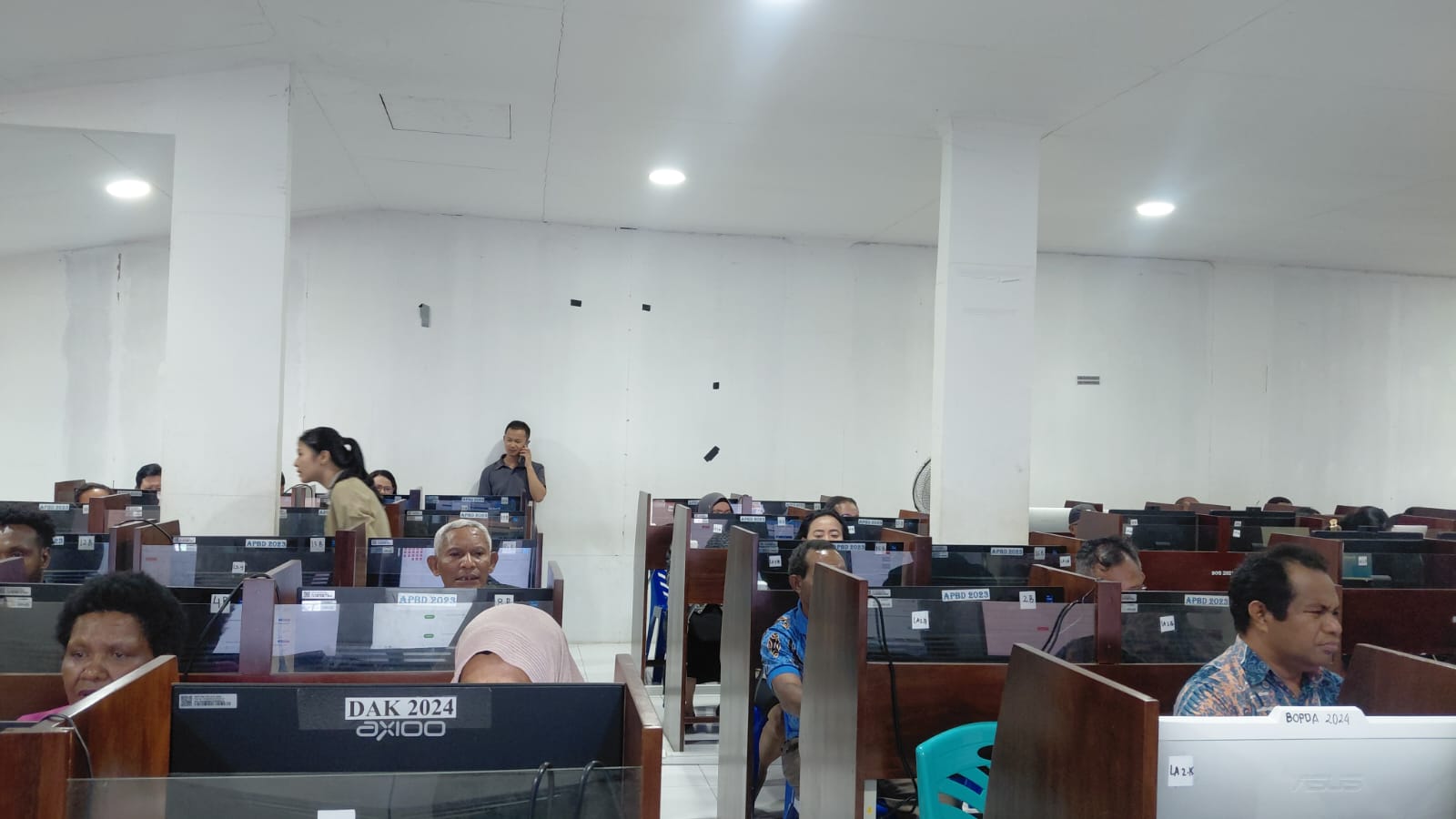 Memasuki Hari Terakhir, Profiling ASN Mimika 2026 di SMP YPPK St. Bernardus Diikuti 172 Peserta