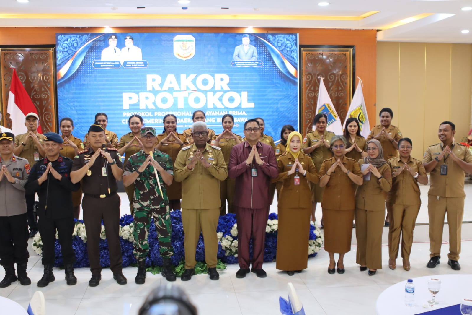 Pemkab Mimika Gelar Rakor Protokol, Perkuat Profesionalisme dan Pelayanan Prima