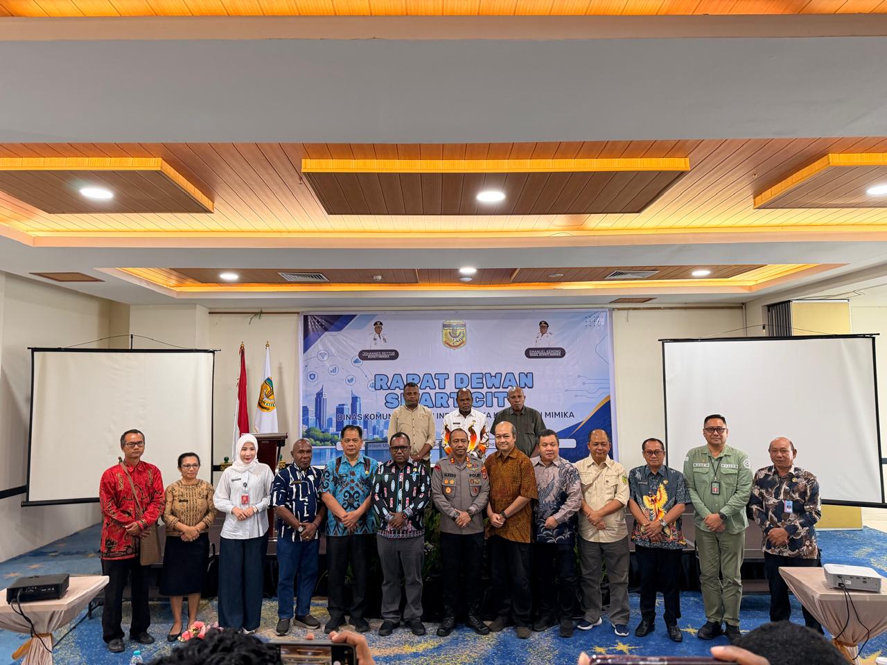 Dewan Smart City Mimika Perkuat Kolaborasi Lintas Sektor, Fokus pada Layanan Publik dan Kesejahteraan Masyarakat