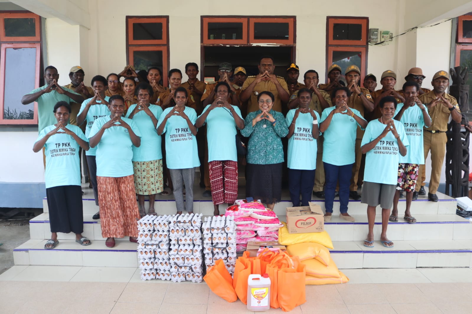 Kampung Atuka Jadi Percontohan Penanganan Stunting di Mimika Tengah