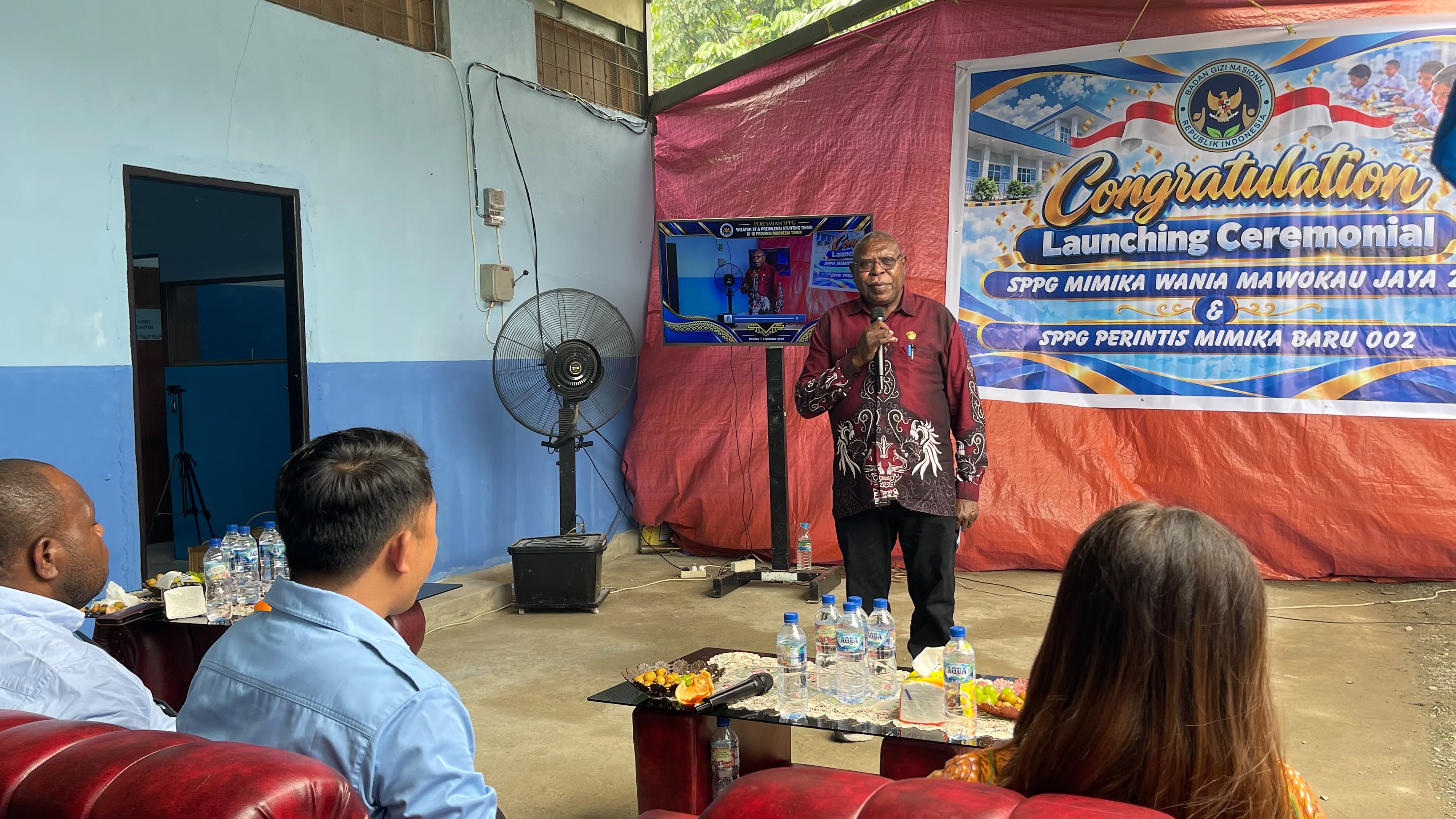 SPPG WANIA–MAWOKUJAYA 2 RESMI DILUNCURKAN, DORONG PEMERATAAN PROGRAM MAKAN BERGIZI GRATIS