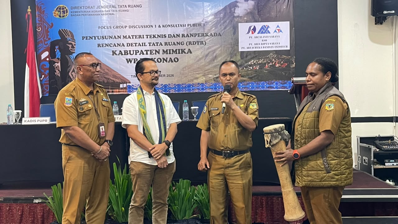 PUPR Mimika Gelar FGD dan Konsultasi Publik Penyusunan RDTR Wilayah Perencanaan Kokonao