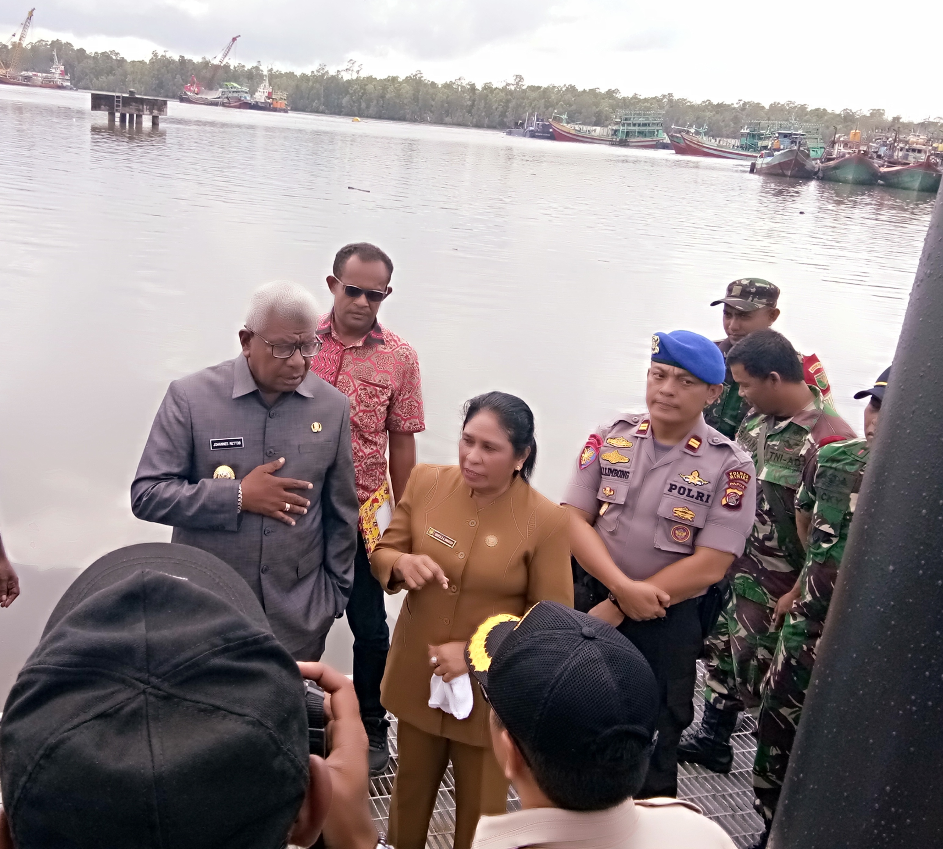 Peresmian Tambat labuh kapal skala kecil