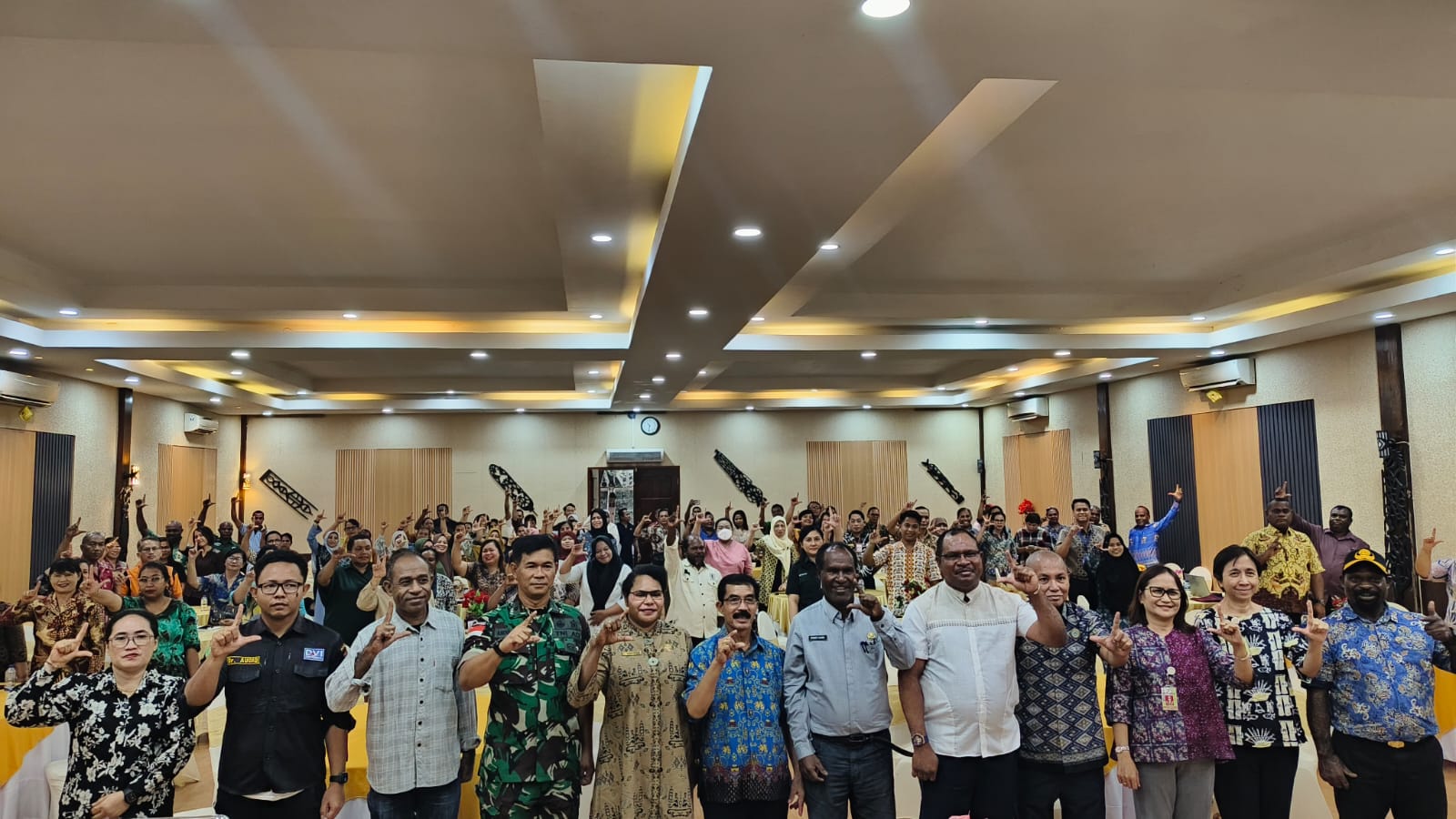 Dinkes Mimika Gelar Rakor Pelaksanaan Pekan Imunisasi Nasional Polio Tahun 2024