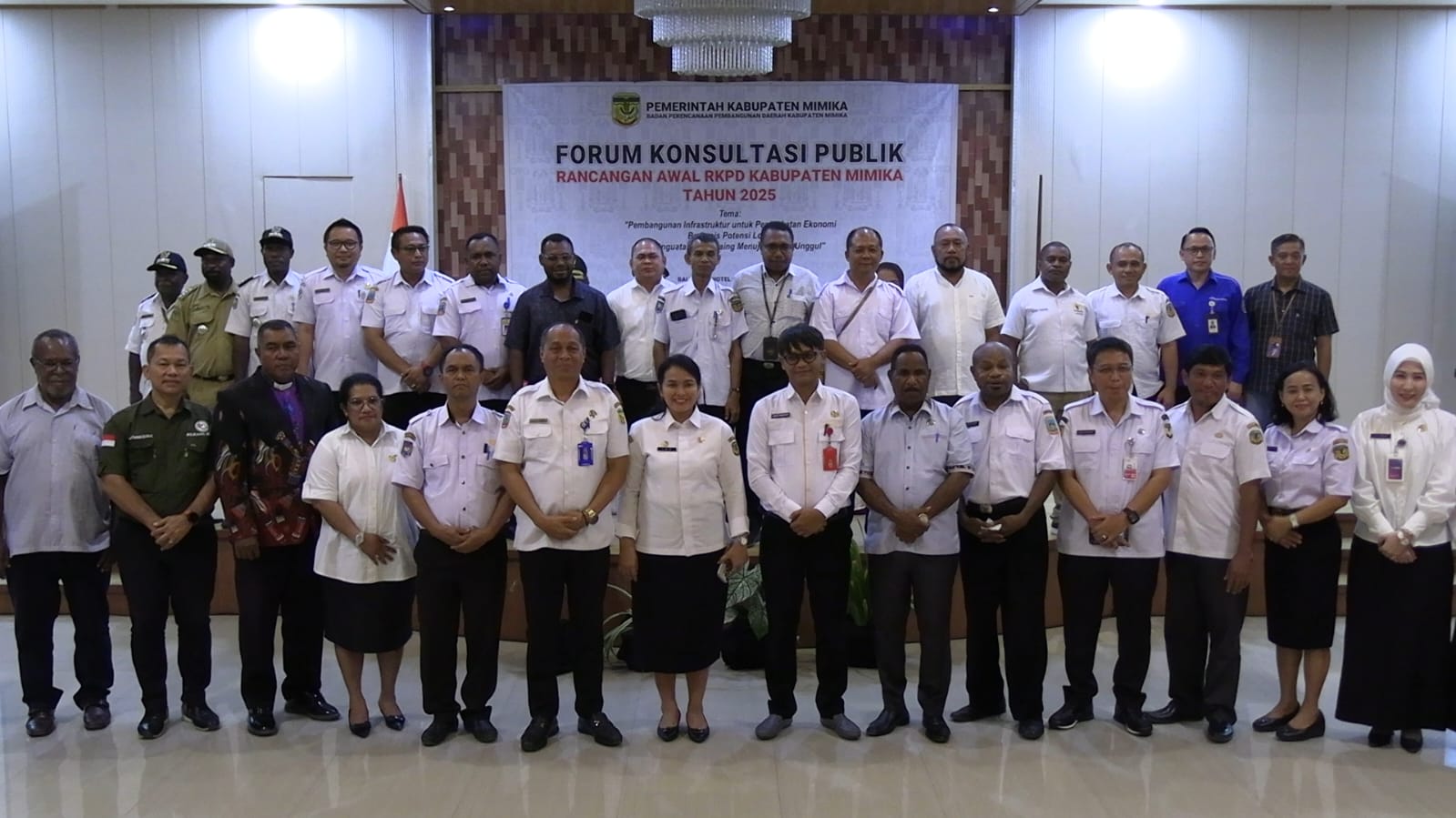 Bappeda Mimika Gelar Forum Konsultasi Publik Rancangan Awal RKPD 2025