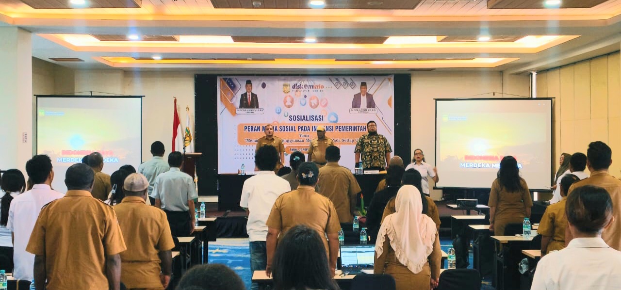 Diskominfo Sosialisasi Medsos untuk Instansi Pemerintah Mimika