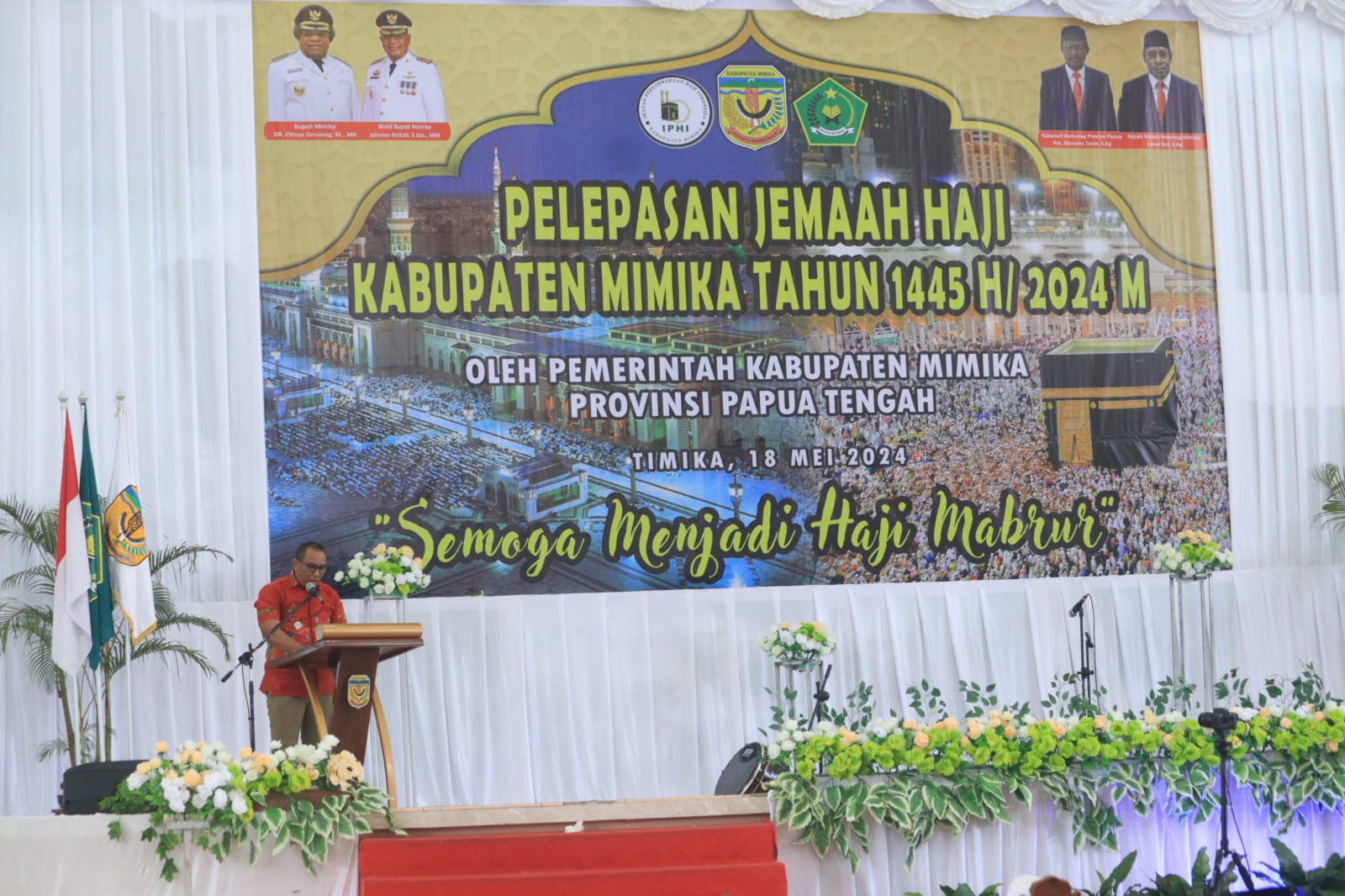 Pemkab Mimika Lepas 177 Calon Jamaah Haji Tahun 2024