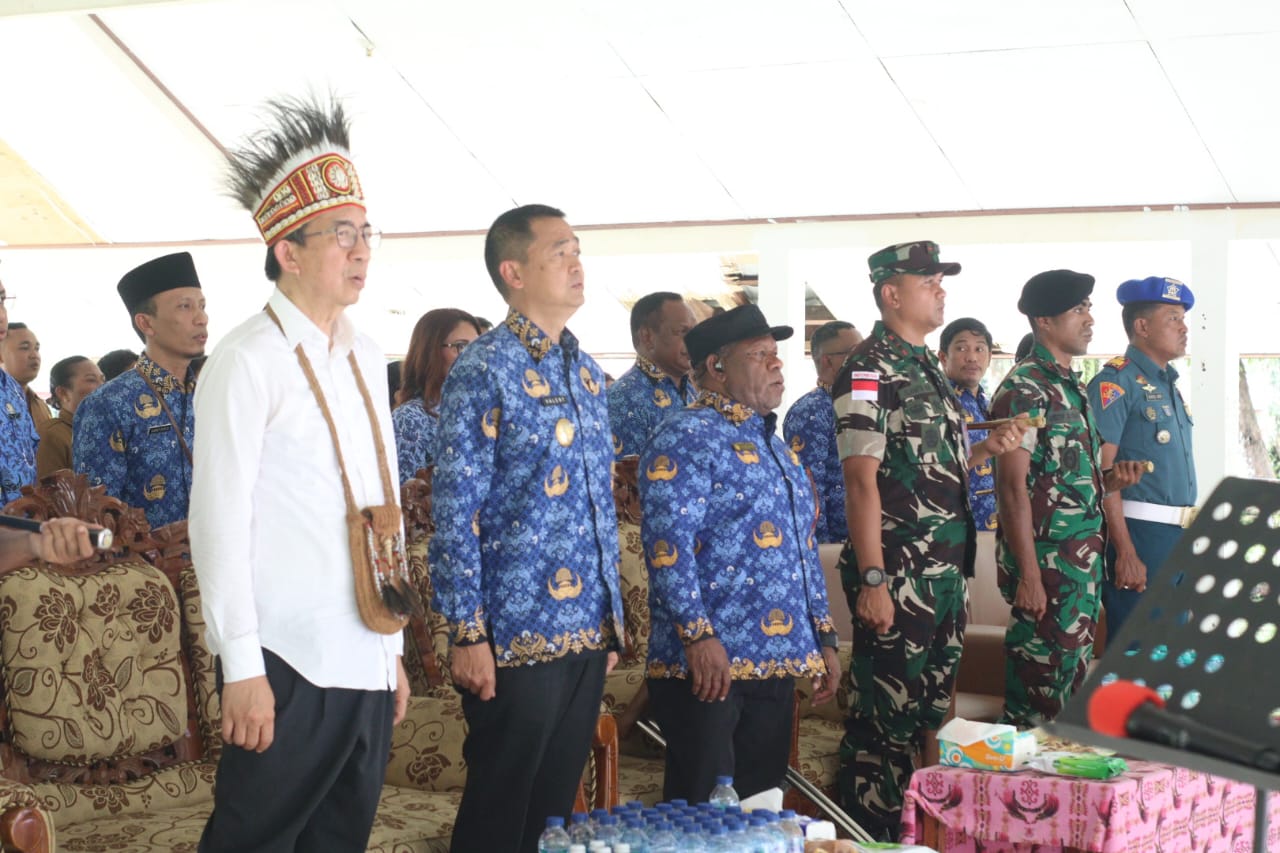 Pj Bupati Mimika Launching Program Gasing 