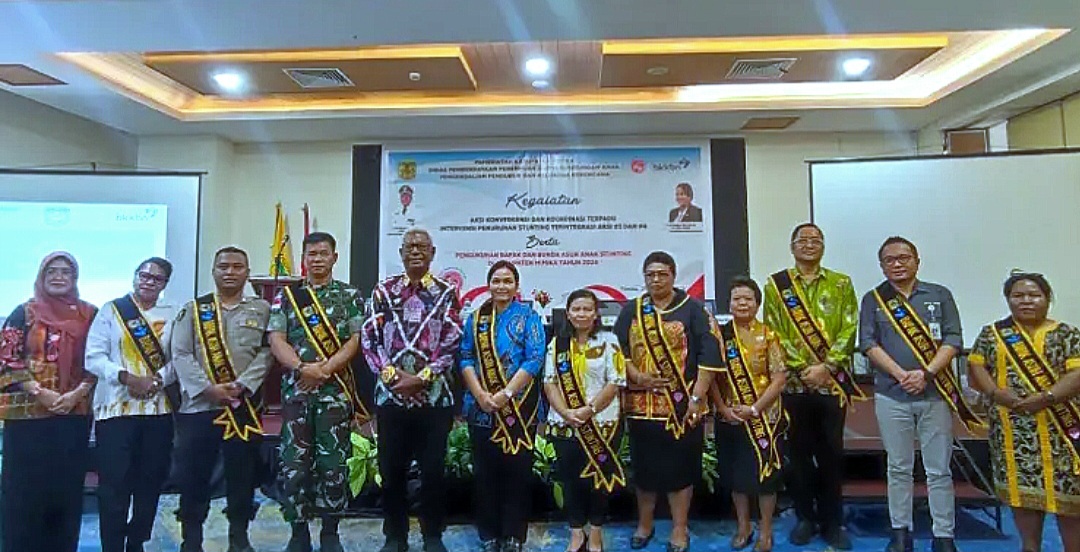Langkah strategis Menurunkan dan Menekan Angka Stunting di Kabupaten Mimika.
