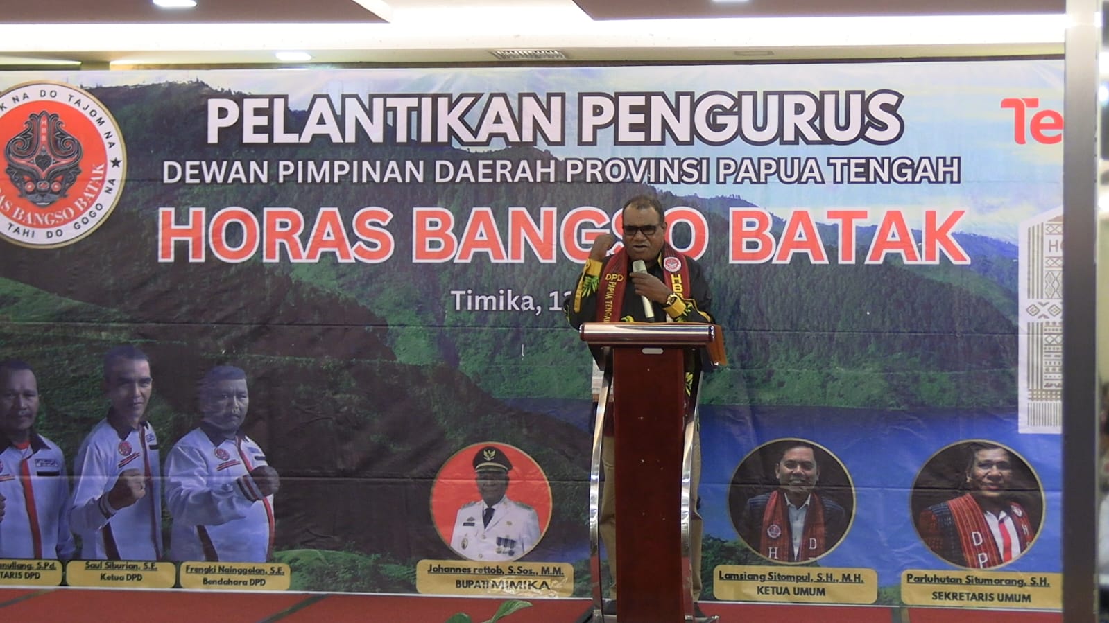 Pelantikan Pengurus Dewan Pimpinan Daerah Horas Bangso Batak