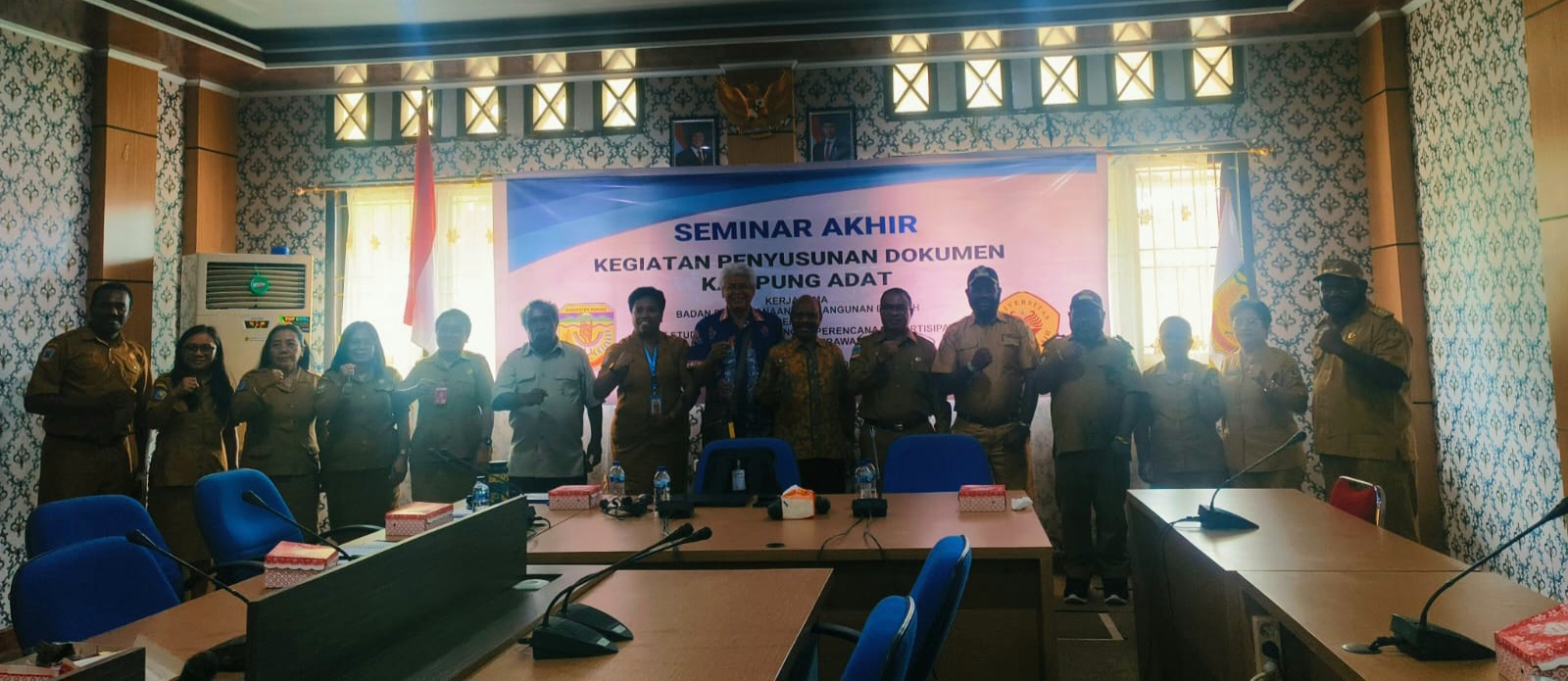 Bappeda Mimika Gelar Seminar Akhir Penyusunan Dokumen Kampung Adat 
