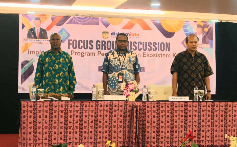 Diskominfo Mimika Gelar FGD Smart City