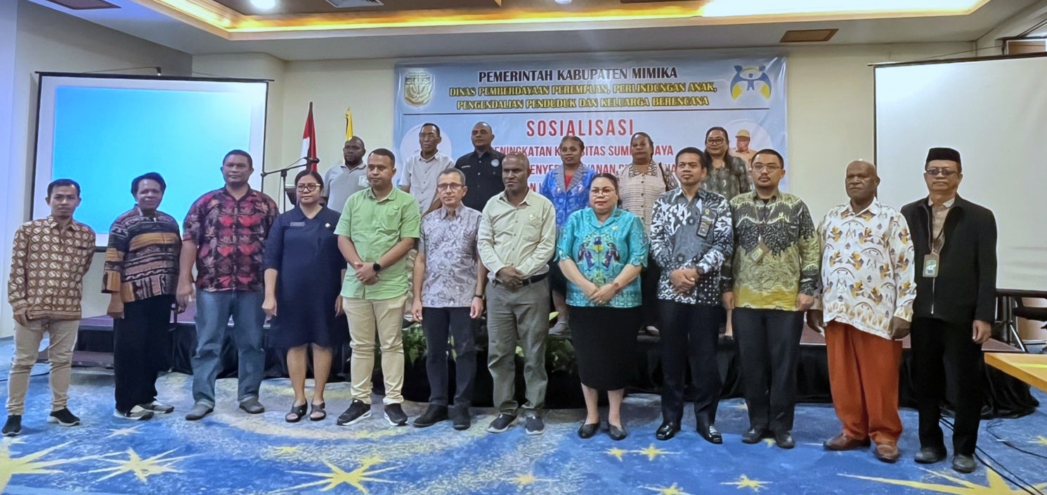 DP3AP2KB Mimika Sosialisasi Peningkatan Layanan untuk Korban Kekerasan Perempuan dan Anak