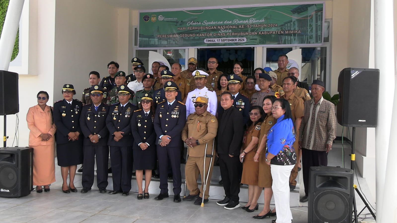 Pj Bupati Valentinus Resmikan Gedung Baru Dinas Perhubungan