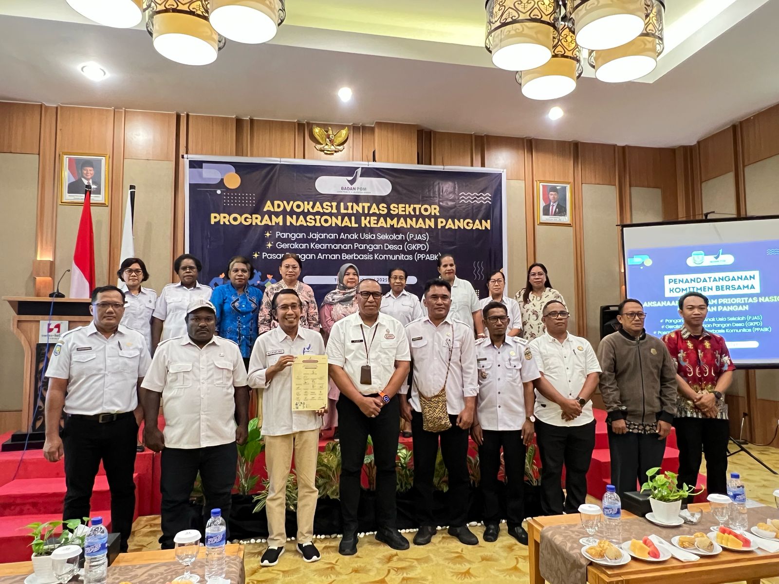 Balai POM Mimika Advokasi Program Nasional Keamanan Pangan Sektor Lintas