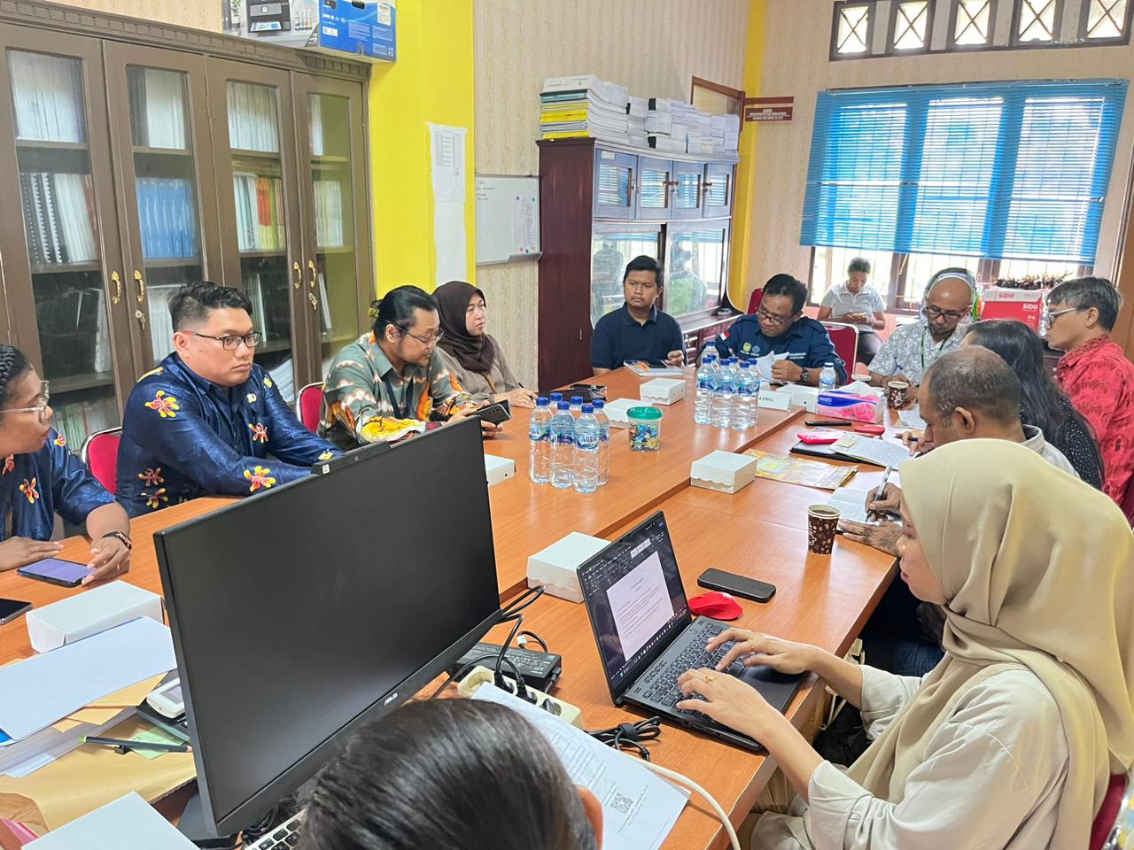 Bappeda Bersama Dinas Kominfo dan BPS Bahas Data Statistik Sektoral