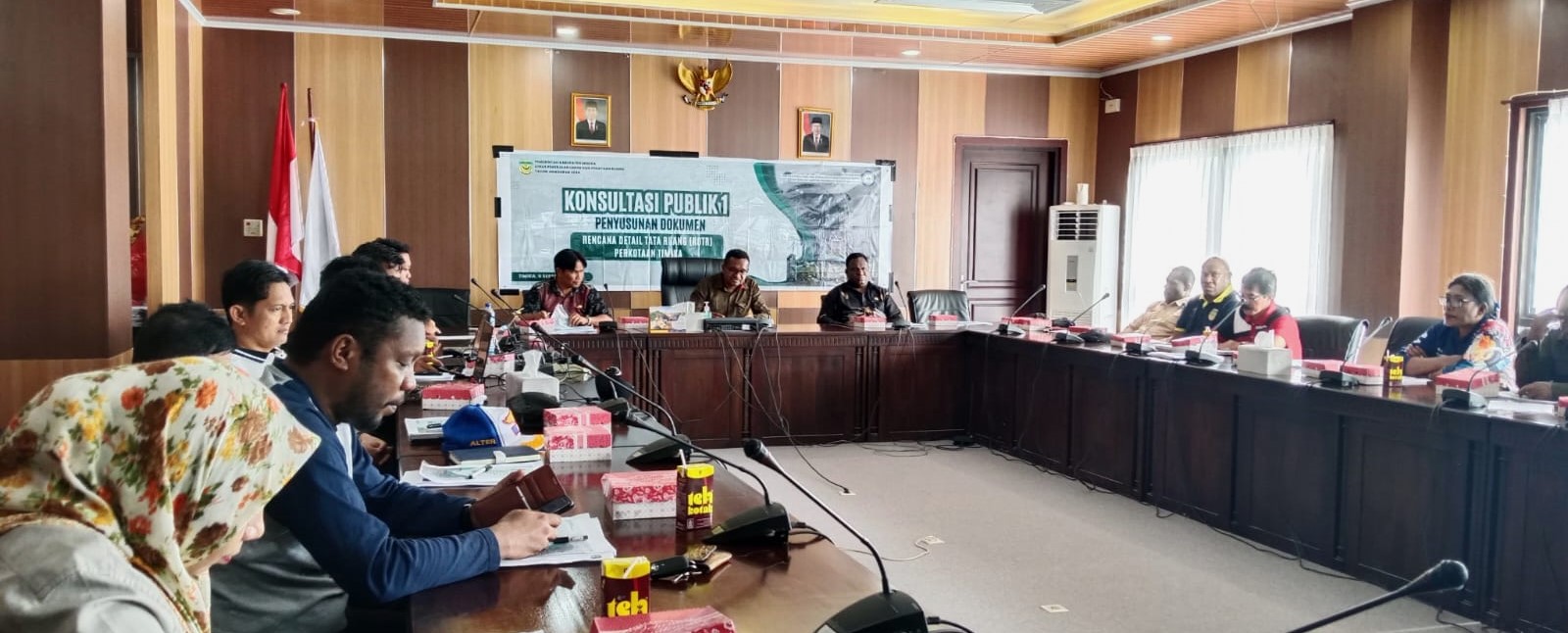 Dinas PUPR Mimika Gelar Konsultasi Publik I Penyusunan Dokumen RDTR Perkotaan Timika