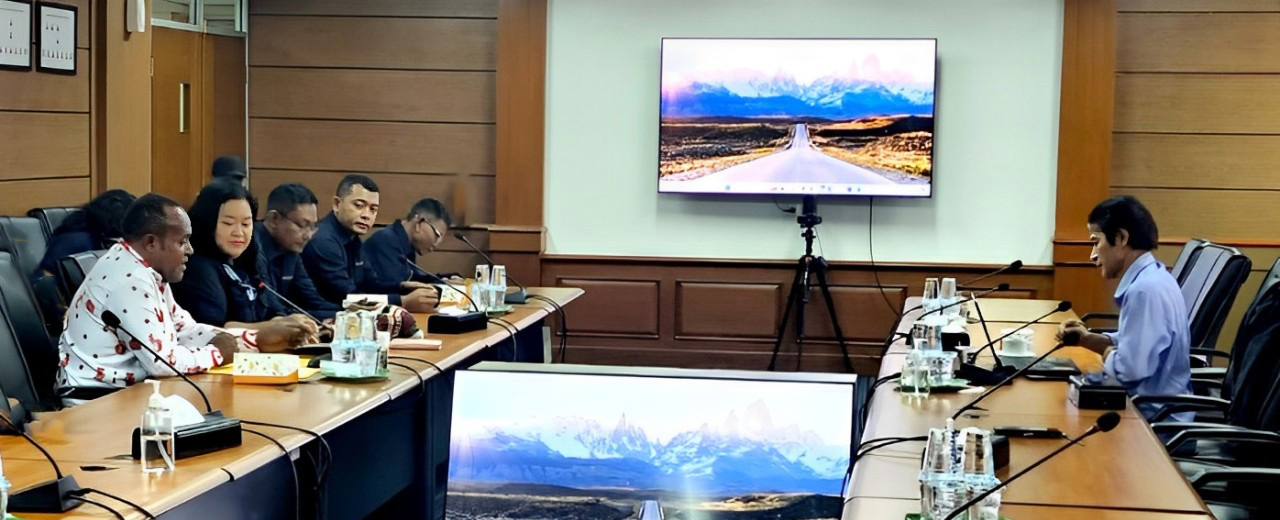 Dinas Kominfo Mimika Berkoordinasi dengan Kementerian Kominfo RI dan Dewan Pers RI